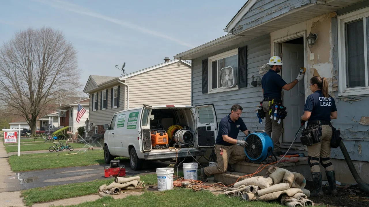 Flood Cleanup in New Salem, IL near me
